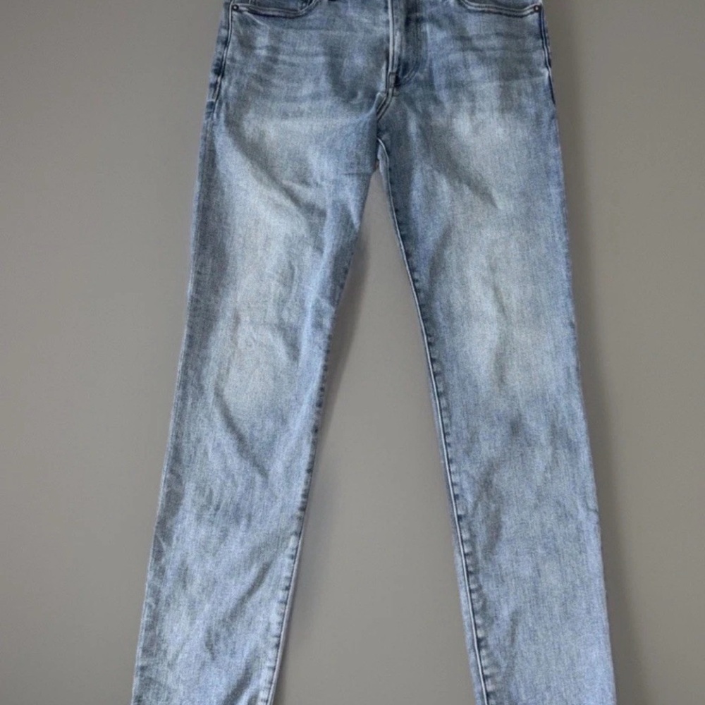 Express Men's Denim Skinny Jeans - Light Blue